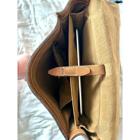 Patricia Nash Satchel Purse Bag Italian Leather Top Handle and Shoulder Strap - Picture 6 of 9